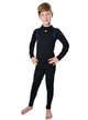 Термобелье детское Rough Radical термокомплект с шапкой EDGE KIDS 128-134 см теплая термоодежда для зимы активного отдыха спорта для ребенка школьника мальчика девочки унисекс черный 63034 - изображение 7