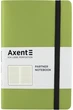 Книга записная Axent Partner Soft 125 x 195 мм 96 листов в клетку Салатовая (8206-09-A) - изображение 1