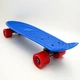 Пенни борд скейт 55х15см до 80кг ABEC 7 матовые колеса скейтборд Penny Board Pastel Series синий - изображение 2