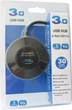 USB-хаб Maiwo 4-х портовый USB 3.0 Type-А, кабель 30 см (KH304-A) - изображение 6
