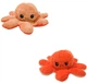 Іграшка м'яка восьминіг двосторонній антистрес OCTOPUS 7931 жовто-жовтогаряча - зображення 1