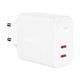 Сетевое зарядное устройство Acefast A9 PD 40Вт (2 Type-C) white AFA9W - изображение 1