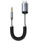 Аудиоадаптер автомобильный USAMS US-SJ504 USB/AUX серый - изображение 1