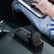 Перетворювач напруги автомобільний BASEUS CRNBQ-A01 150W, 2Sockets, 1USB-1Type-C, чорний - зображення 5