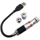 Лазерна указка, що працює від USB, червоний колір променя Laser Pointer UKC SN-R12USB - зображення 1