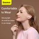 Беспроводные наушники Bluetooth BASEUS Encok True Wireless Earphones WM01 Plus NGWM01P-02 White - изображение 2