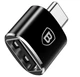 Переходник OTG Baseus CATOTG-01 c Type-C на USB 2.4A черный - изображение 1