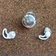 Беруши для сна, работы, защита от шума Perfect Pro Plugz Grey, 2 гребня + футляр (A-123080) - изображение 9
