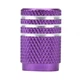 Набор колпачков на ниппель для автомобиля SUNROZ Caps 3Stripes Purple/Silver 4 штуки (A-67184) - изображение 4