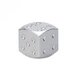 Набор колпачков на ниппель для автомобиля велосипеда скутера мотоцикла SUNROZ Caps Кубики Silver 2 штуки (A-67156-2) - изображение 3