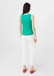 Топ Mango XS Зеленый 13060826_13 - изображение 3