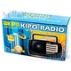 Портативний FM радіоприймач КІРО КВ-308 ФМ радіо програвач на батареях від мережі - зображення 9