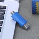 Переходник адаптер OTG SUNROZ USB 3.0 Female - micro USB Type B Male (A-48484) - изображение 3