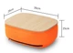 Многофункциональная подушка-подставка SUNROZ Pillow Table для ноутбука 36 * 26 * 15 см Оранжевый (SUN5402) - изображение 2