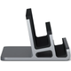 Вертикальная подставка Satechi Aluminum Dual Vertical Laptop Stand for iPad/MacBook, Space Gray (ST-ADVSM) - изображение 5