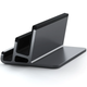 Вертикальная подставка Satechi Aluminum Dual Vertical Laptop Stand for iPad/MacBook, Space Gray (ST-ADVSM) - изображение 6