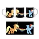 Кружка GeekLand My little pony Мій маленький поні Веселка Деш Еплджек MLP 04 ( 10306 ) - изображение 1