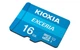 Карта памяти MicroSDHC 16GB UHS-I Class 10 Kioxia Exceria R100MB/s (LMEX1L016GG2) + SD-адаптер - изображение 4