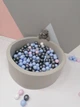 Сухой бассейн Maikinbaby круг 110х40х6 см и 250 шт шаров Слоновая кость (арт.М110-103) - изображение 2