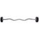 Штанга фіксована вигнута поліуретанова Zelart Urethane Barbell TA-2690-10 довжина-102см 10кг - зображення 2