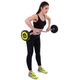 Штанга фіксована вигнута поліуретанова Zelart Urethane Barbell TA-2690-20 довжина-104см 20кг - зображення 8