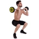 Штанга фіксована вигнута поліуретанова Zelart Urethane Barbell TA-2690-25 довжина-106см 25кг - зображення 8