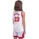 Форма баскетбольная подростковая NB-Sport NBA BULLS 23 5351 2XL, 16-18лет, 160-165см Белый-красный - изображение 3