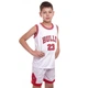 Форма баскетбольная подростковая NB-Sport NBA BULLS 23 5351 2XL, 16-18лет, 160-165см Белый-красный - изображение 7