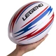 М'яч для регбі LEGEND FB-3290 №3 PVC білий-червоний-синій - зображення 6