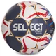 Мяч для гандбола SELECT HB-3657-3 №3 PV белый-черный-красный - изображение 1