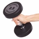 Гантель цілісна професійна TECHNOGYM LN-1254-2_5 1шт 2,5 кг - зображення 5