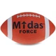 Мяч для американского футбола Midas force FB-3715 (резина, оранжевый) - изображение 1