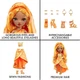 Ігровий набір з шарнірною лялькою Rainbow High Meena Fleur (Saffron Gold) Міна Флер з аксесуарами серія 4 (578284) - зображення 5