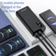 Внешний аккумулятор повербанк power bank Kensa KP-54 30000mAh |4USB 5 В/2.1 А| Black - изображение 3