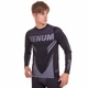 Комплект компрессионный мужской (футболка и шорты) VNM 9522-9622 (размер: 2XL, рост 180-185, черный-серый) - изображение 2