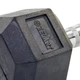 Гантель цельная шестигранная ZELART TA-5159-37,5 1шт 37,5кг - изображение 4