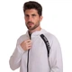 Кофта спортивная на молнии с капюшоном Lingo LD-6634 2XL Белый - изображение 2