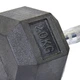 Гантель цельная шестигранная SP-Planeta SC-8013-20 1шт 20кг - изображение 4