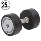 Гантель цельная профессиональная TECHNOGYM TG-1834-25 1шт 25кг - изображение 1