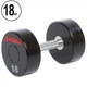 Гантель цельная профессиональная Life Fitness SC-80081-18 1шт 18кг - изображение 1