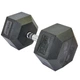 Гантель цельная шестигранная ZELART TA-5159-37,5 1шт 37,5кг - изображение 2