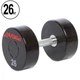 Гантель цілісна професійна Life Fitness SC-80081-26 1шт 26кг - зображення 1