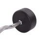 Штанга фиксированная изогнутая резиновая Rubber Coated Barbell 40кг Zelart (гриф l-95см) (TA-2687-40) - изображение 4