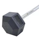 Штанга фиксированная изогнутая обрезиненная Zelart Rubber Hexagon Barbell TA-6231-35 длина-95см 35кг - изображение 2