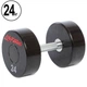 Гантель цілісна професійна Life Fitness SC-80081-24 1шт 24кг - зображення 1