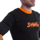 Футболка для регбі SYN6 SS402 Матеріал: Поліестер, EVA Розмір: XL (52-54) Колір: Чорний-оранжевий - зображення 3