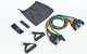 Эспандер многофункциональный для фитнеса 5 жгутов Resistance Band ET-501 Материал: резина, неопрен, полиэстер. Длина: 120 см. Жёсткость: вариативная. - изображение 1