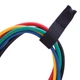 Эспандер многофункциональный для фитнеса 5 жгутов Resistance Band ET-501 Материал: резина, неопрен, полиэстер. Длина: 120 см. Жёсткость: вариативная. - изображение 9