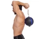 Мяч медицинский медбол с веревкой Zelart Medicine Ball FI-5709-3 3кг черный-фиолетовый - изображение 6