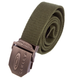 Ремінь тактичний Oakley Tactical Belt TY-6262 Матеріал: нейлон, метал. Розмір: 125*3,5 см. Колір: Оливковий - зображення 1